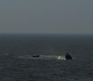 Operațiune de intervenție după scufundarea unui remorcher în largul Portului Midia