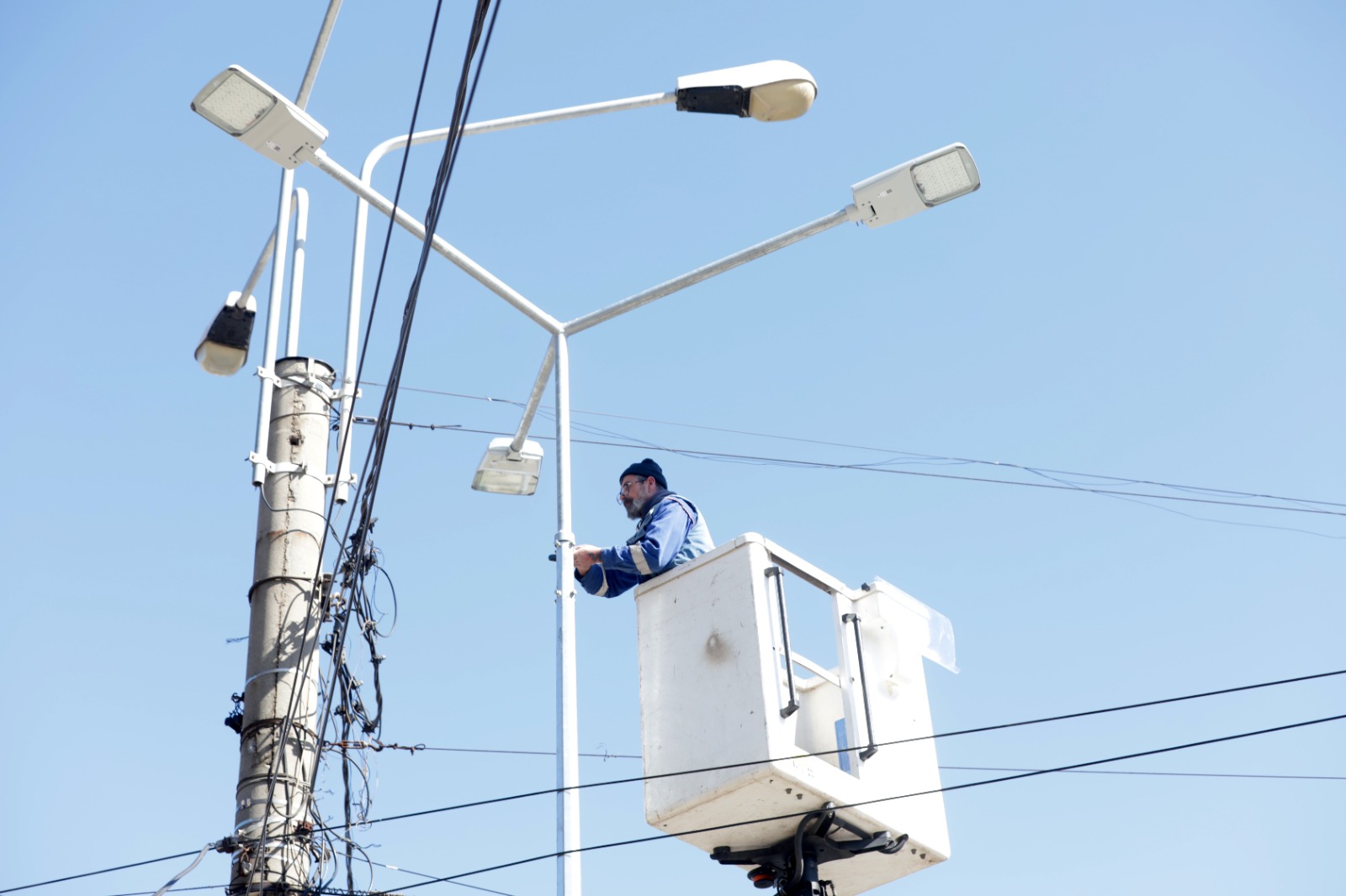 Lucrări de modernizare a iluminatului public în municipiul Constanța