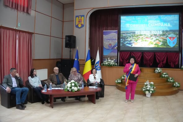 Prezentarea raportului anual privind starea economică, socială și de mediu a comunei Cumpăna pentru anul 2025