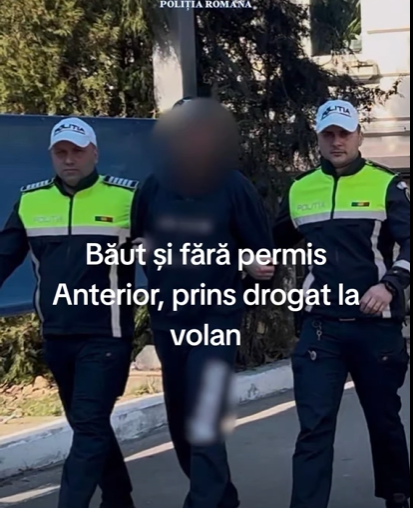 Tânăr reținut de polițiști la Năvodari după ce a condus băut și fără permis