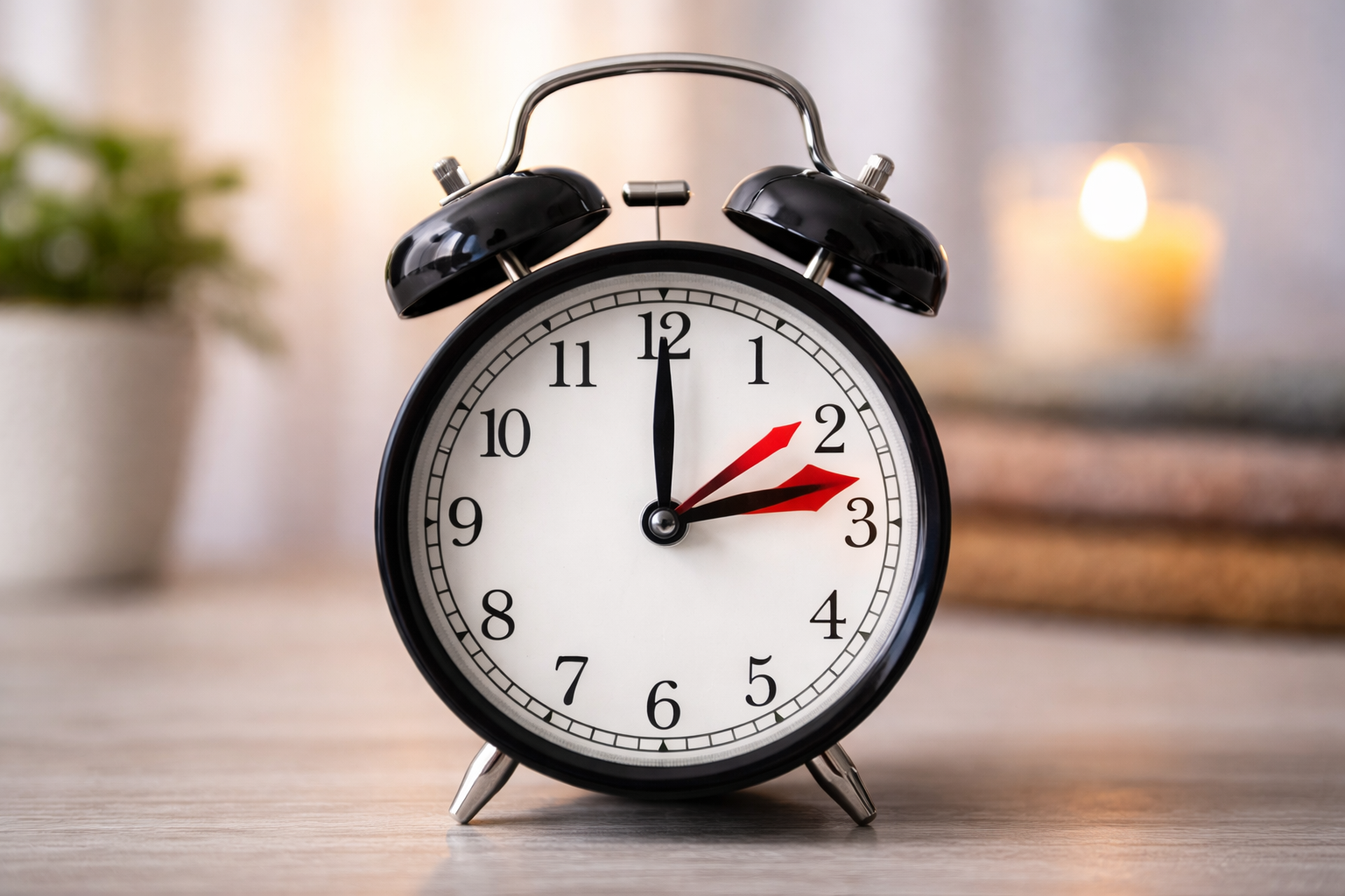 Ceas ilustrativ pentru trecerea la ora de vară în România