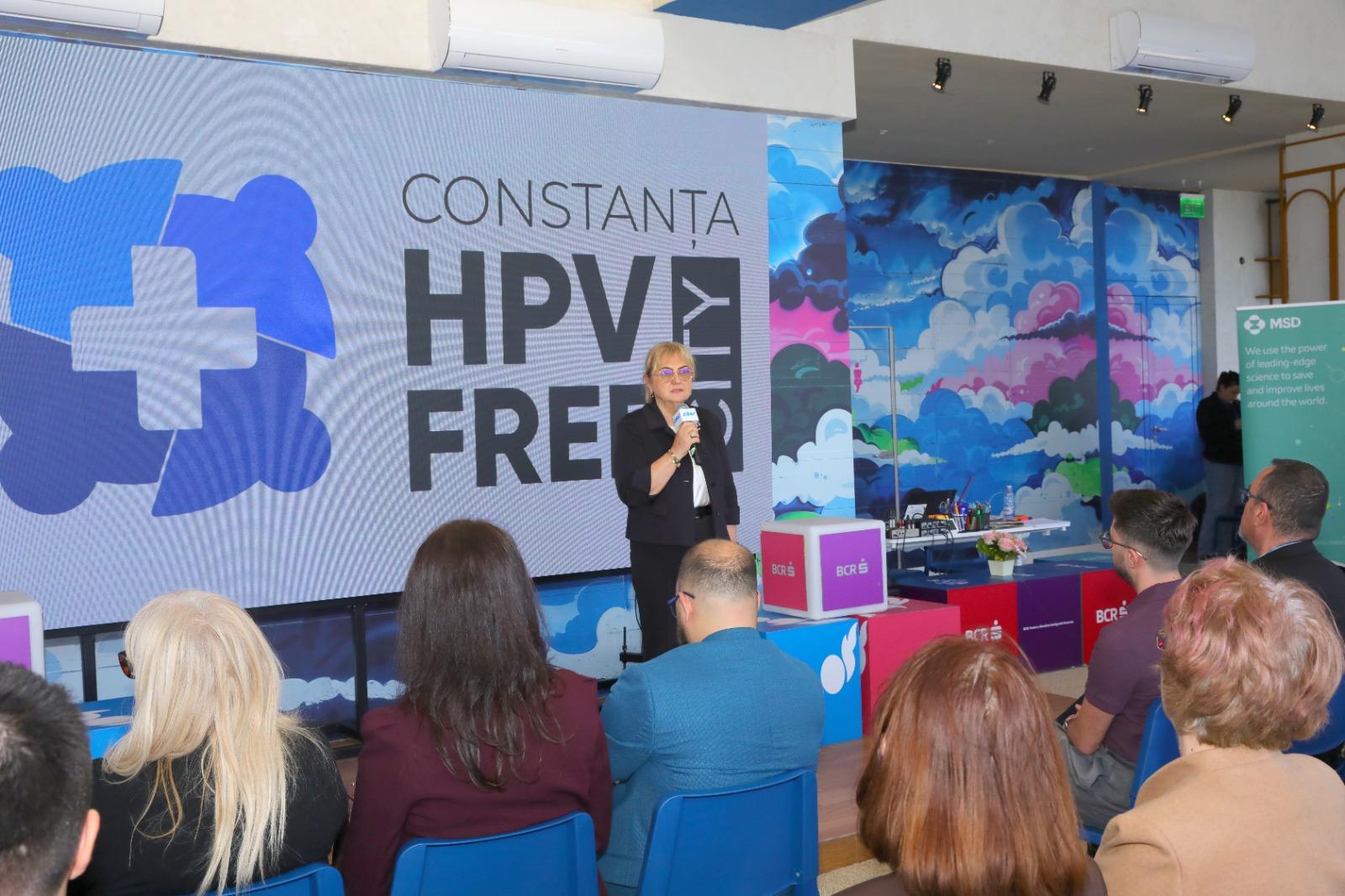 Lansarea Coaliției Constanța HPV Free City, cu participanți la evenimentul de informare publică