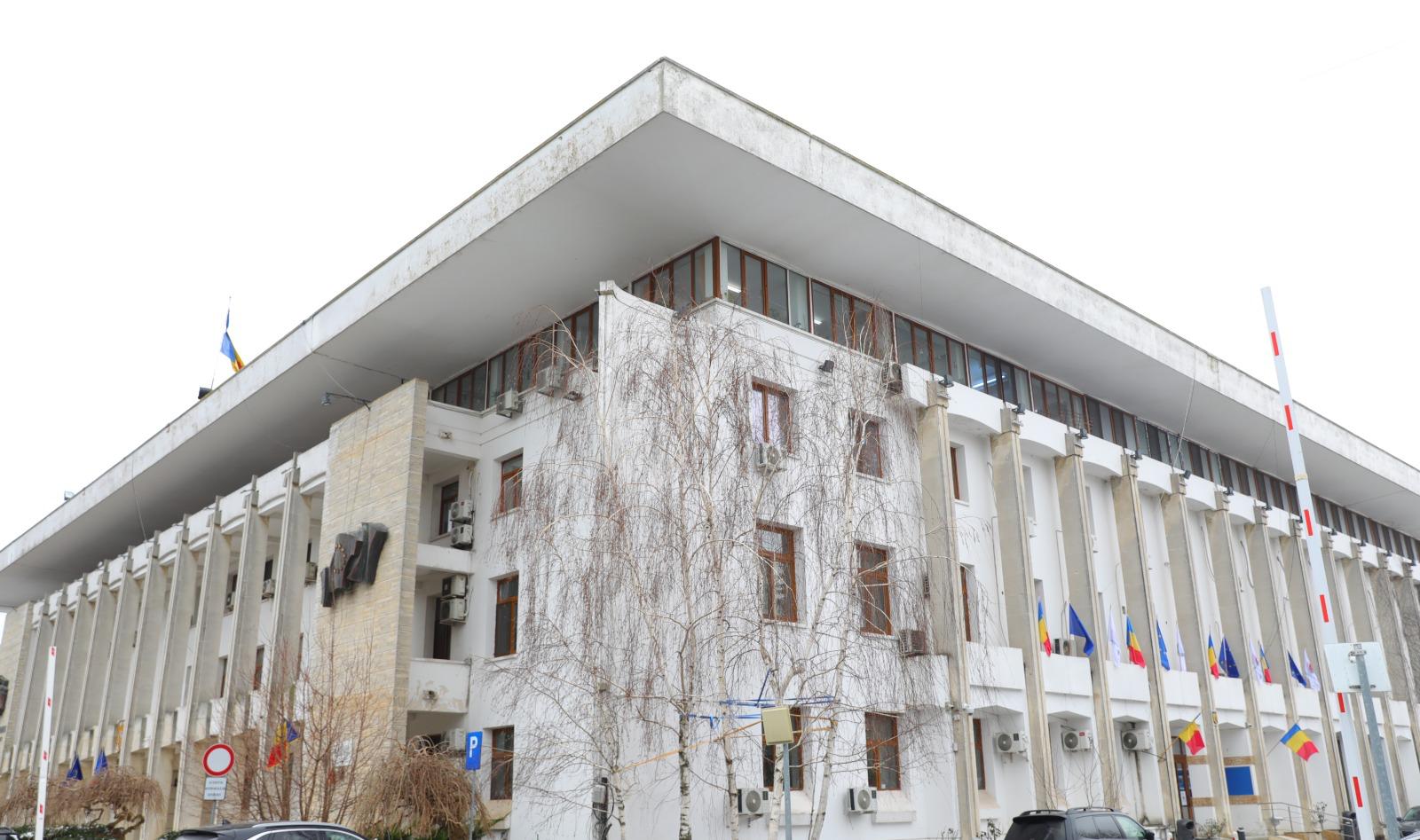 Sediul Primăriei Municipiului Constanța, instituția care a depus documentația pentru planul de reducere a zgomotului