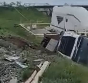 TIR cu oi răsturnat la Năvodari, accident soldat cu moartea a 160 de ovine