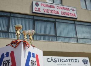 Cupele Turneului Final al Campionatului Național Universitar de Fotbal, găzduit la Cumpăna