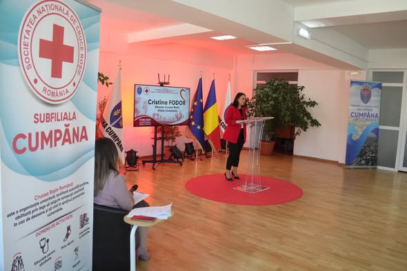 Eveniment al Subfilialei Crucea Roșie Cumpăna pentru sprijinirea comunității locale