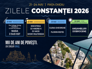 Programul Zilelor Constanței 2026, cu evenimentele din 21-24 mai