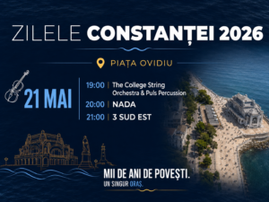 Zilele Constanței 2026 încep cu 3 Sud Est în Piața Ovidiu