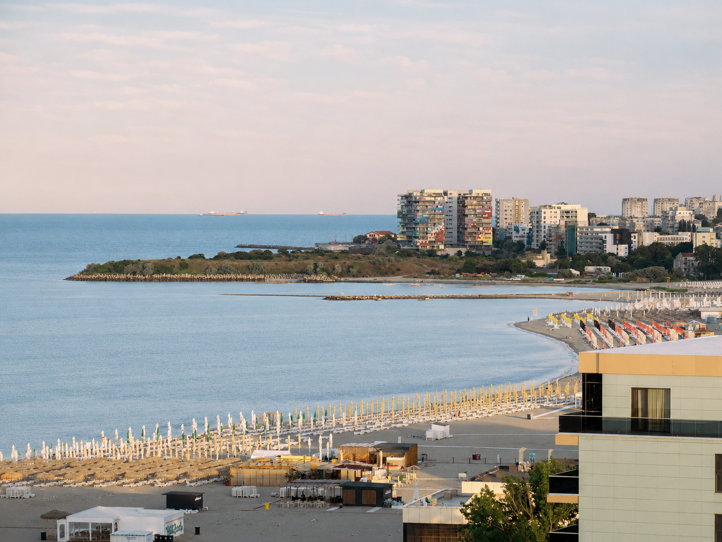 Plaja și stațiunea Mamaia, unde au loc evenimentele din weekendul 16–19 iulie 2026