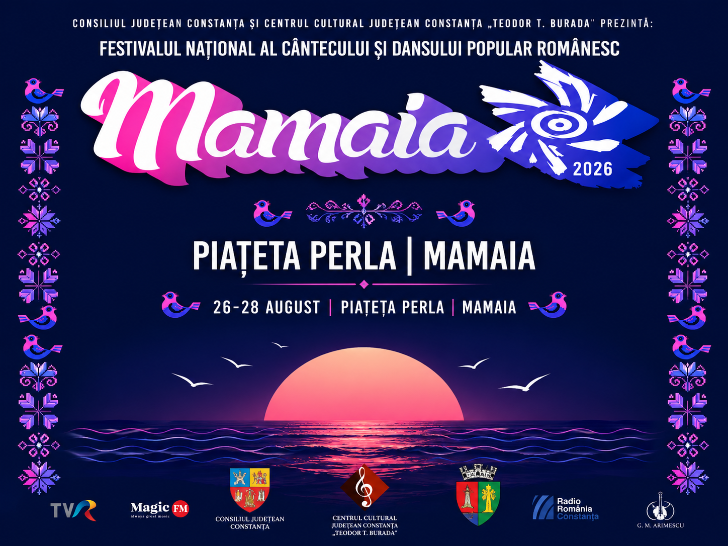 Festivalul de Folclor Mamaia 2026, în Piațeta Perla
