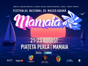 Afișul oficial al Festivalului Național de Muzică Ușoară Mamaia 2026