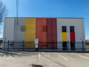 Corpul C2 renovat al Liceului Teoretic Mihail Kogălniceanu