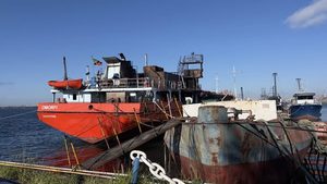 Nava OMORFI în Portul Midia, după incendiul din 21 august 2026