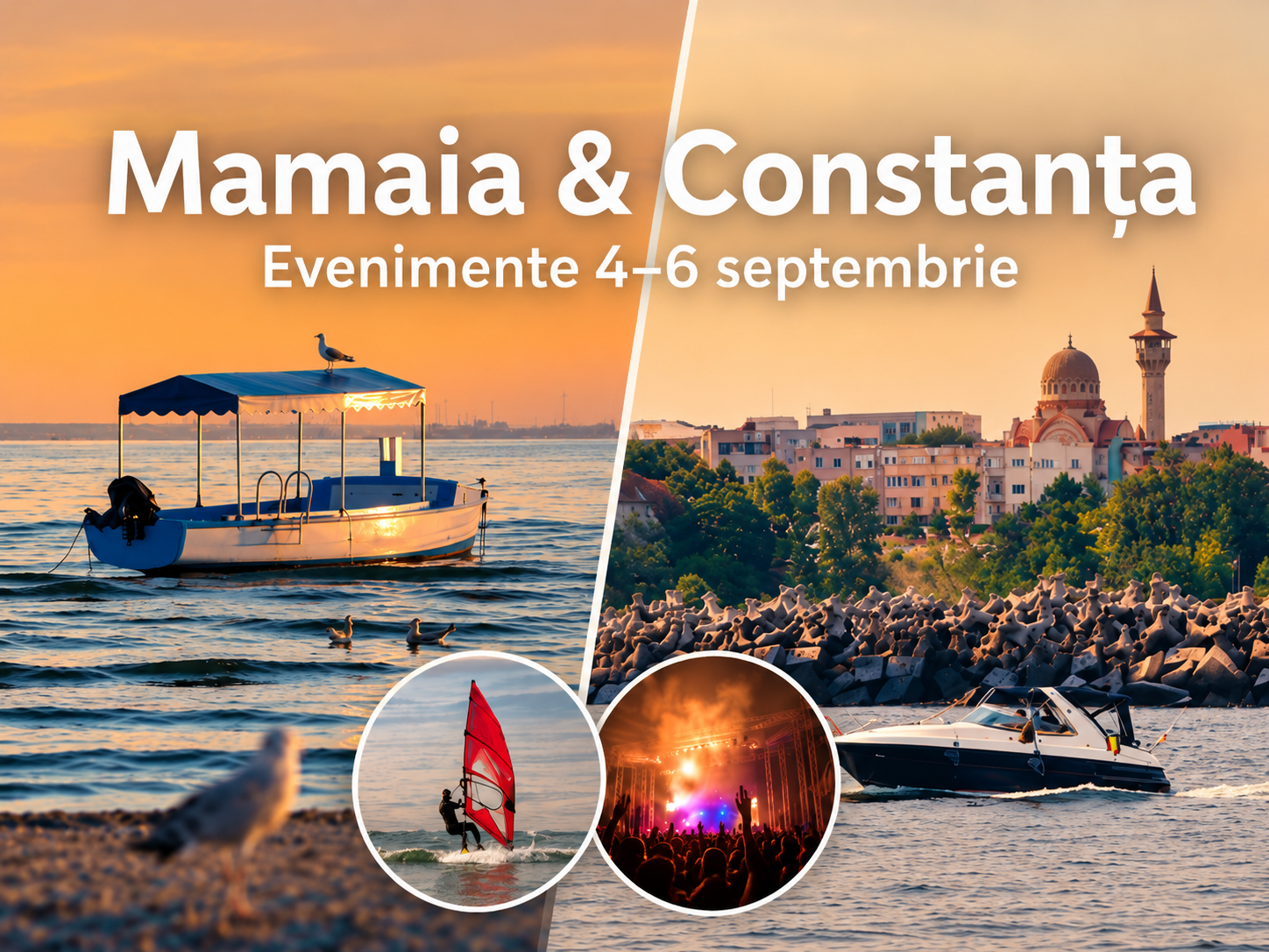 Colaj cu Mamaia și Constanța pentru agenda de evenimente din 4–6 septembrie 2026
