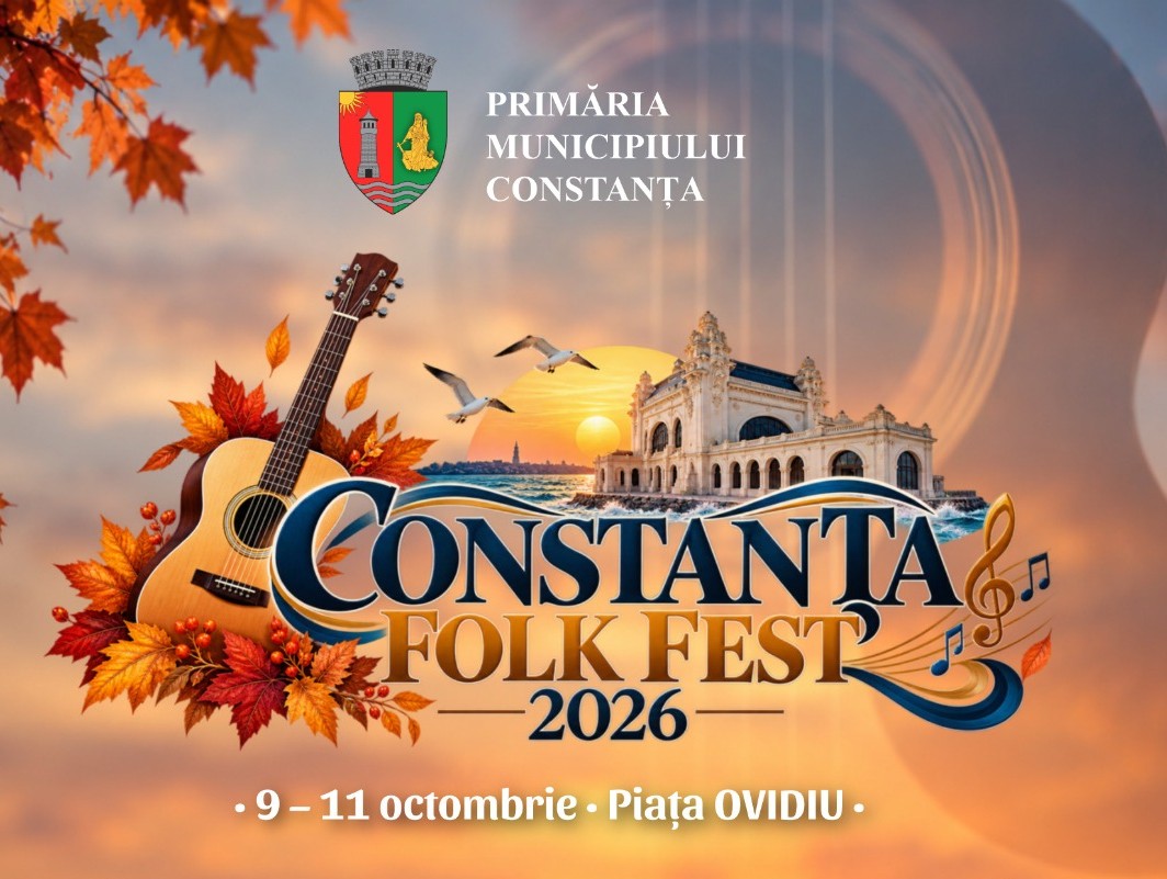 Constanța Folk Fest 2026, festival de muzică folk în Piața Ovidiu