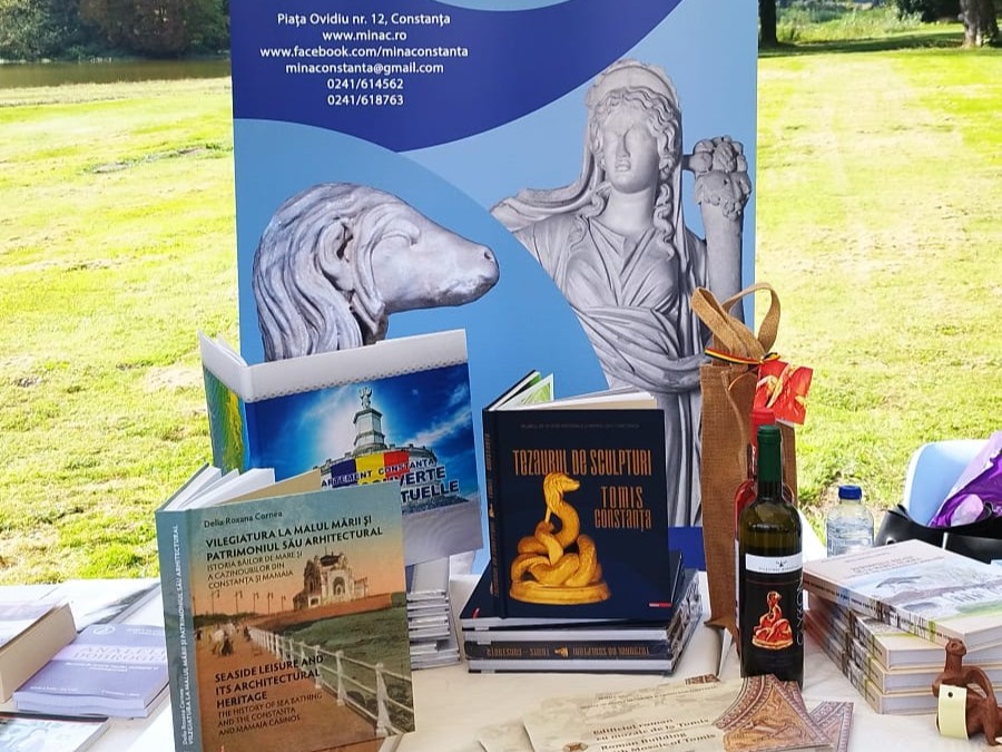 Stand dedicat patrimoniului Dobrogei la Romanian Autumn Salon din Belgia